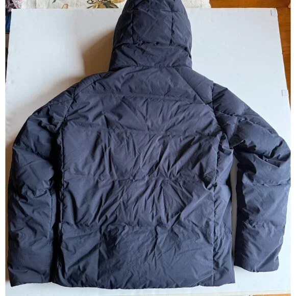 Uniqlo Men’s Navy Blue Hybrid Down Parka Jacket - Size Large - Picture 5 of 5
